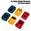For /Dewalt/ Battery Holder Base Tool Diy Adapter Battery Connector Charging Head Shell 21Vli-Ion Battery