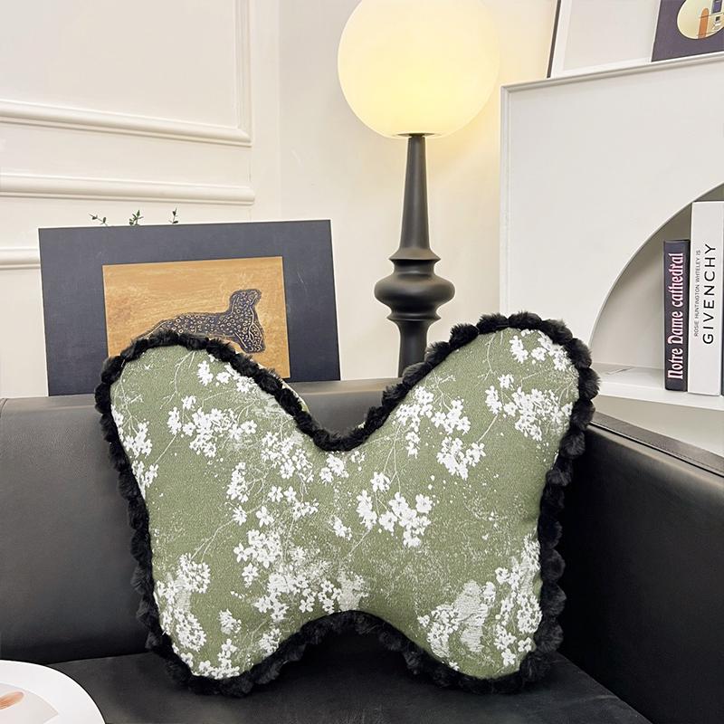 Butterfly Pillow With Fillings Soft Comfortable Sofa Waist Cushion Office Nap Pillow Couch Bedroom Home Decoration