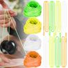 50pcs Color YO-YO Rope Creative Ball Physical Exercise Games Hobbies Cllections and Party Supplies Suitable for Yoyo Ball Lovers