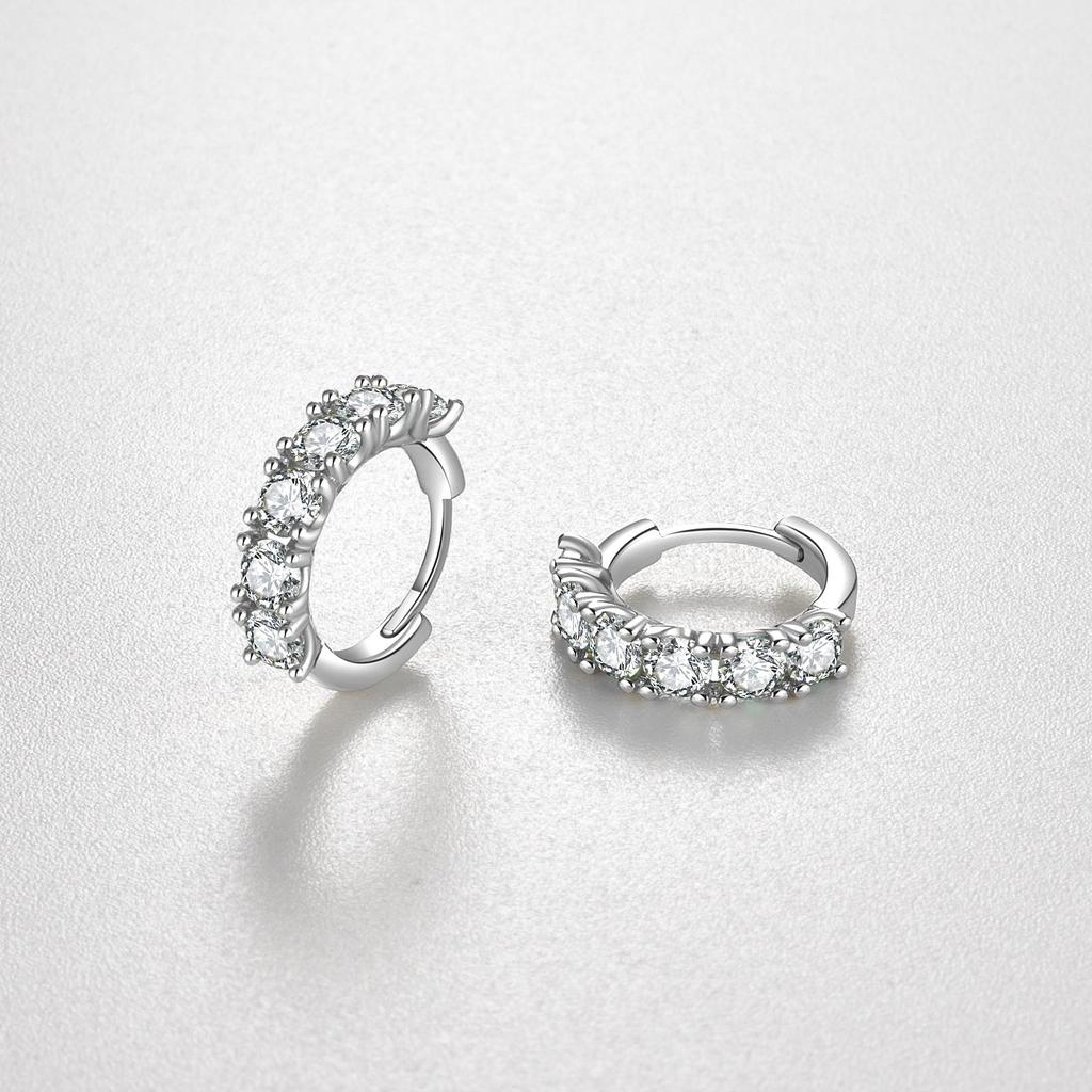 ANDYWEN 100% 925 Silver  Women Luxury Crystal  2023 Fine Jewelry