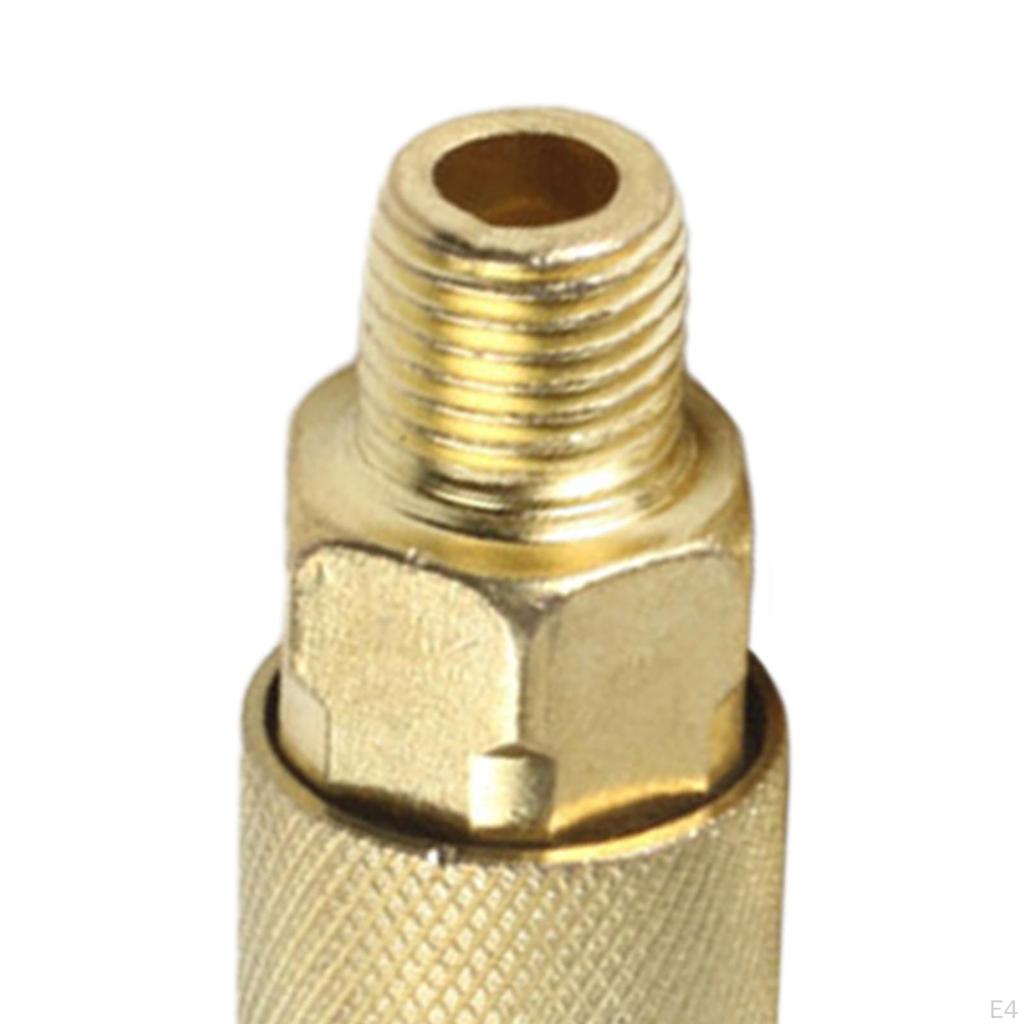 5 Piece Air Connector and Coupler Set for Hose Fittings