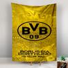 Borussia Dortmund BVB Logo and Yellow Wall Patterned tapestry for bedroom and living room home decor