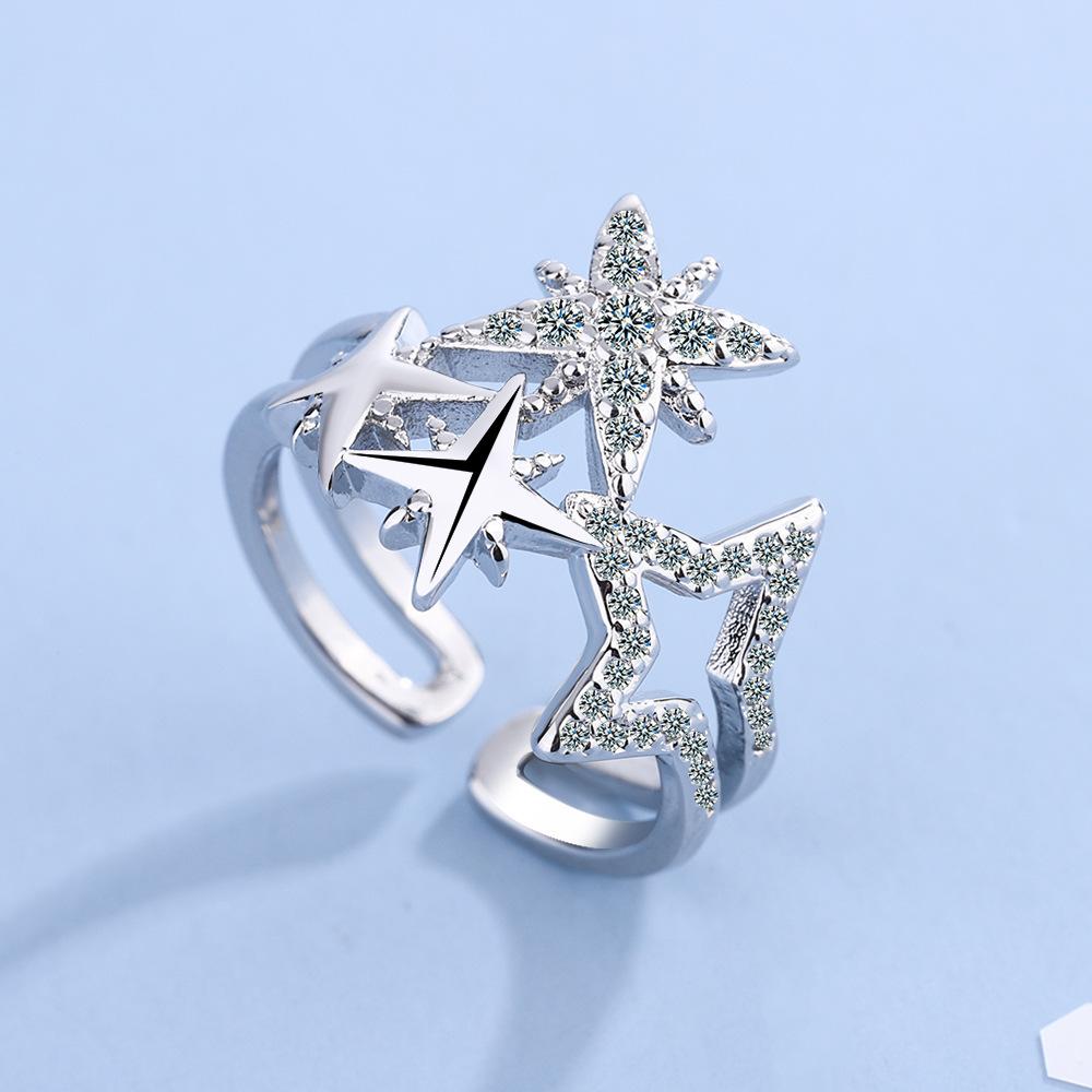 Lindon Klassisk Kobberlegering Zirkon Ring Dame Smykker Bryllupsløfte Festgave