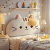 Soft Upholstered Bedside Cushion - Washable Tatami Style for Kids' Bedroom