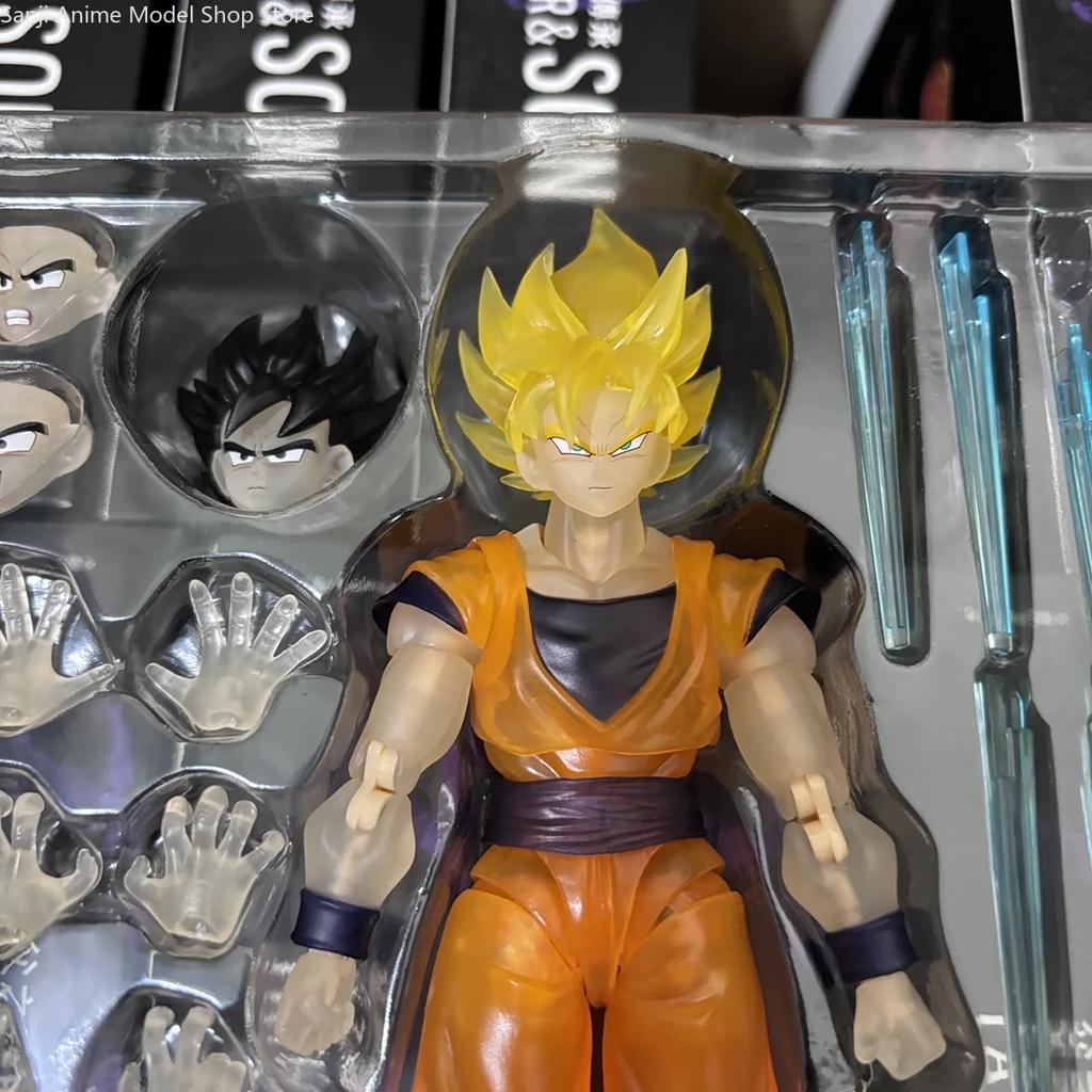 Dragon Ball Demoniacal Fit DF SHF Father and Son Set Goku Gohan Action Figure Toy Model Gift