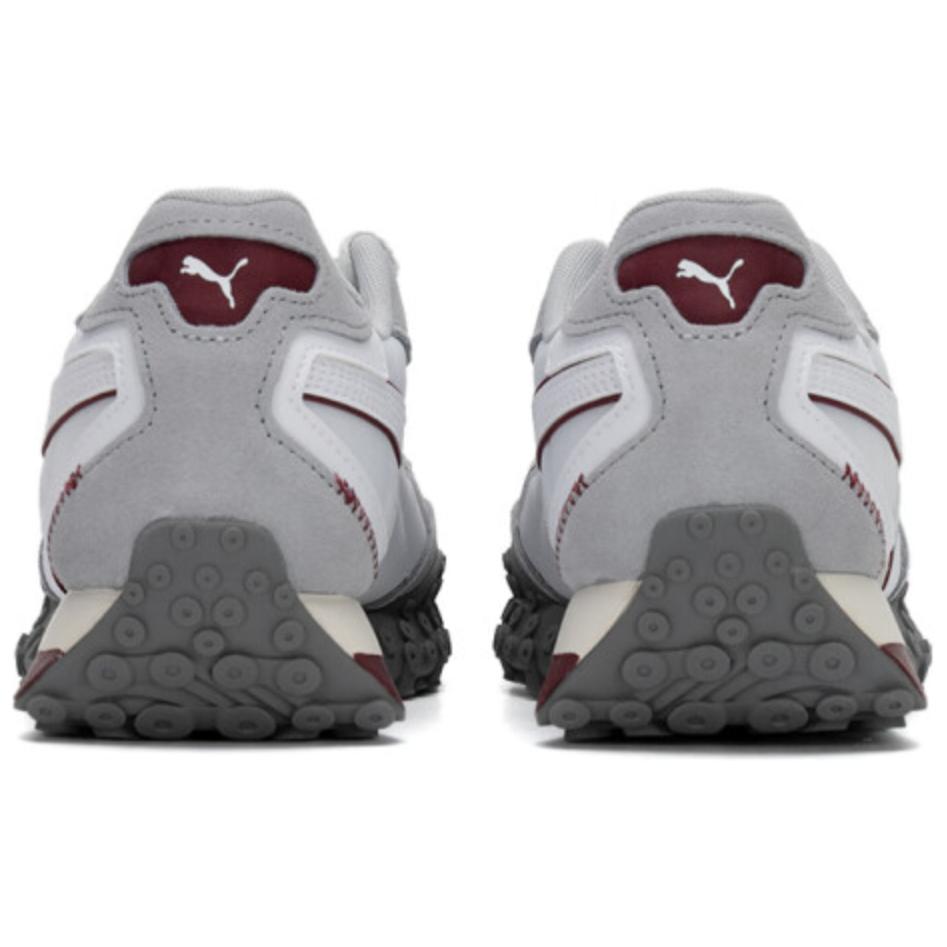 New PUMA Blktop Rider Cushioning Abrasion Resistant Support Low Top Casual City Commute Running Shoes Unisex White Gray 401440-02