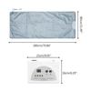 Heating Therapy Blanket Sauna Blanket Far Infrared Spa Detox Cellulite Slimming Machine 650W 180 * 80cm