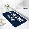 S-Seattle Seahawks Floor Mats Home Laundry Rug Carpet For Living Room Decor Lounge Area Anti-slip Foot Mat Entrance Doormat