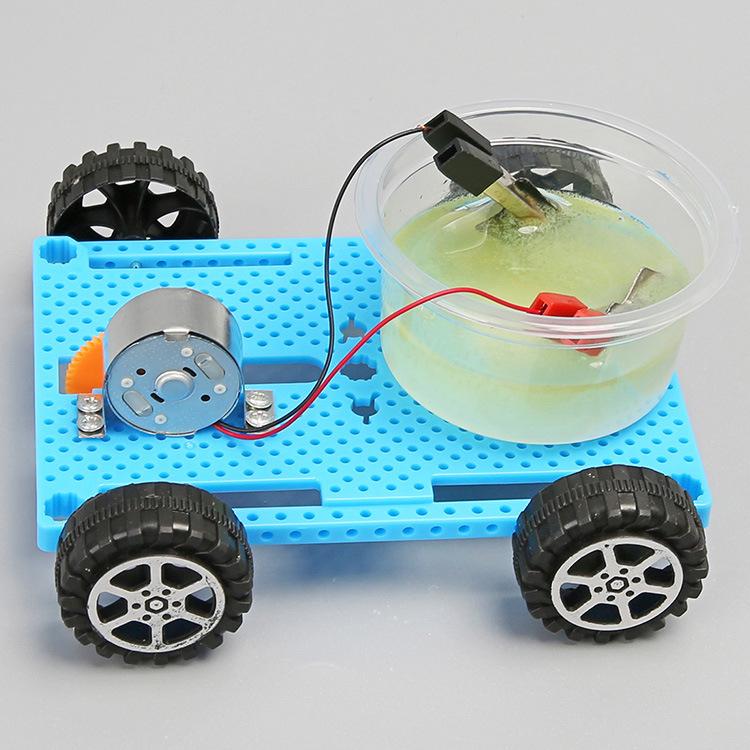 Diy Salt Water Power Car Assembled Small Production Material Package/Children's Toys Creative Science Education Experiment Model
