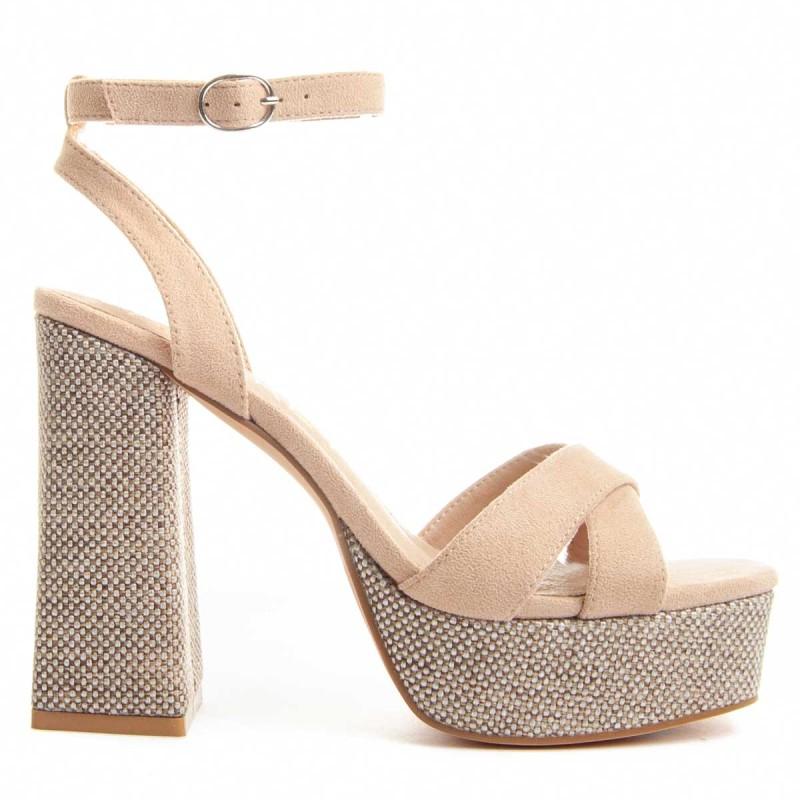 Sandália de Salto Alto para Mulher.  Montevita  Festsand8  88528