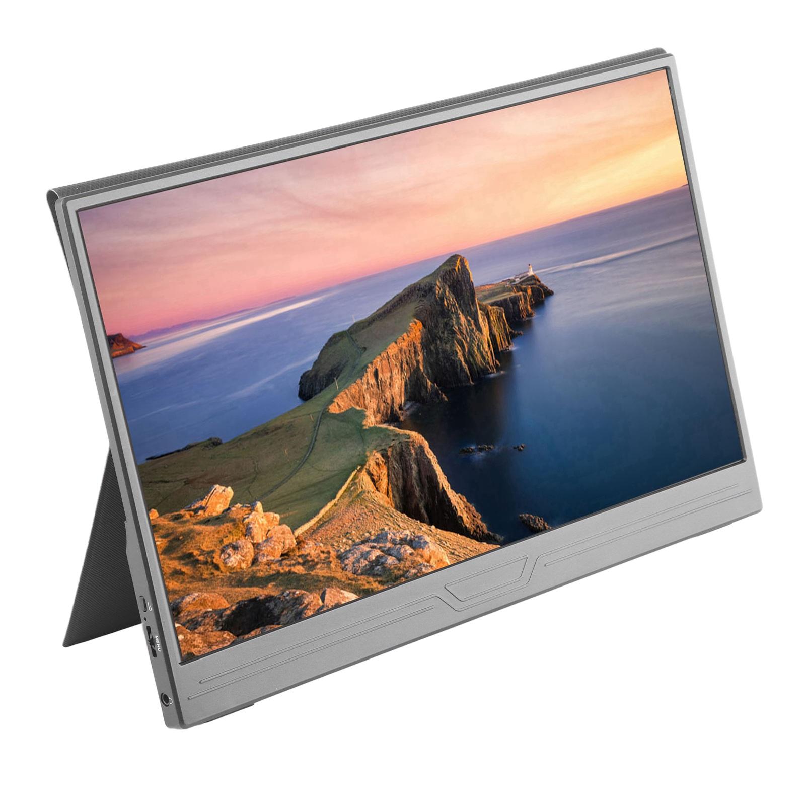 

14-дюймовый FHD-дисплей для компьютера 1080P 178-градусный портативный монитор IPS с мультимедийным интерфейсом HD Type C