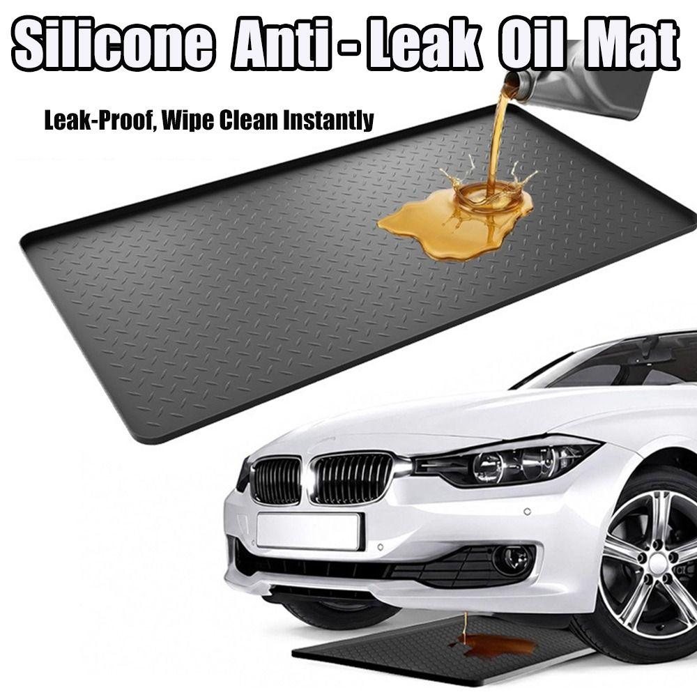 Oil Resistant Garage Floor Protection Pad Silicone Maintenance Mat Oil Spill Mat Car Repair