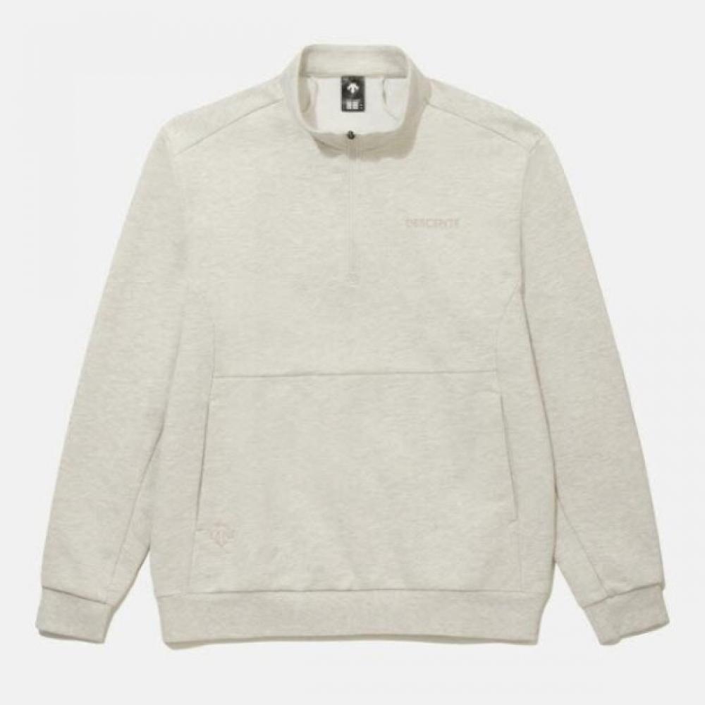 

Футболка с длинным рукавом Descent Cqk Sq123uan11 Oat Sports Terry Anorak Sweatshirt Oatme 100