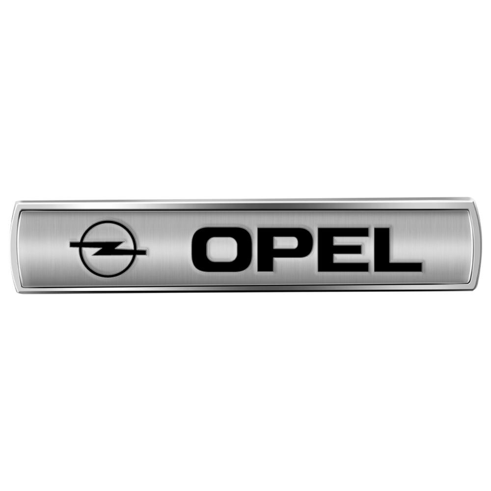 Car 3D Metal Badge Stickers Fashion Door Side Window Body Generic For OPEL Corsa Astra OPC Zafira Mokka Antara Ampera Insignia