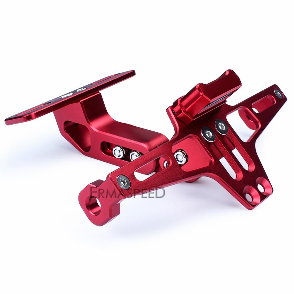 Uchwyt na tablicę rejestracyjną motocykla Fender Eliminator Kit Uniwersalny uchwyt na tablicę rejestracyjną motocykla Tail Tidy