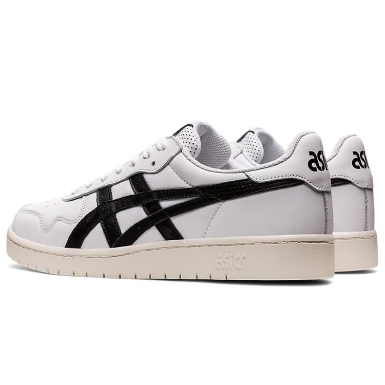 ASICS Japan S White Black Unisex Retro Basketball Lifestyle Shoes 1201A382-101
