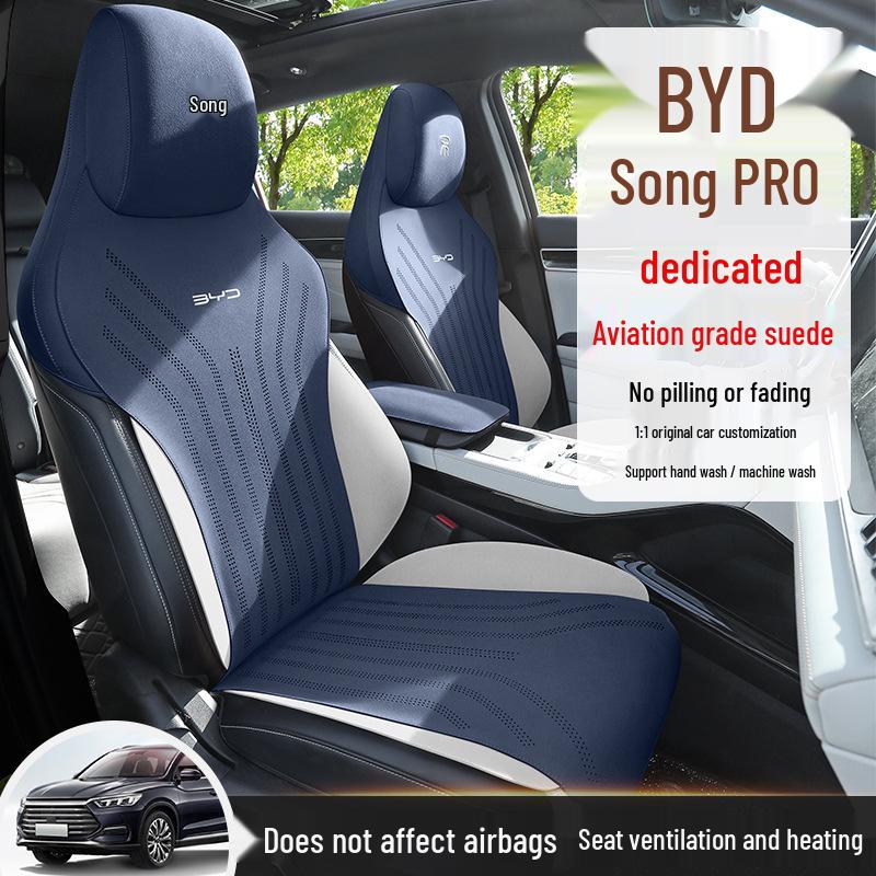 New Semi-Wrapped Car Seat Cushions for BYD Song PRO (5-Seater)