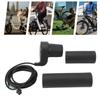 Throttle Grip Non Slip Rubber Hand Grips Electric Bike Handlebar Grip Speed Control Throttle Handle 