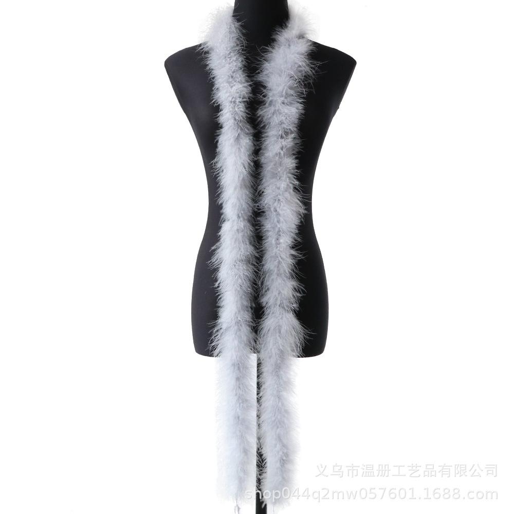 Feather 13G Full Fluff Strips Macaron Colored Turkey Fur Clothing Accessories Diy Fluff Strips