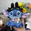 's new Stitch × toothless boy fit doll keychain cartoon plush doll ornament doll