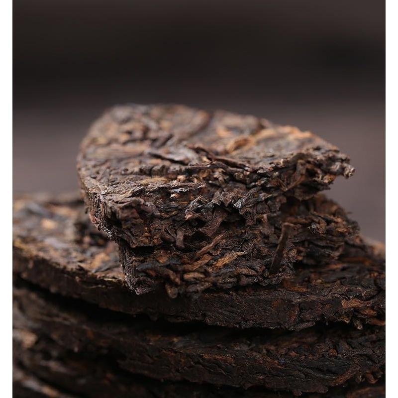 Юньнань Пуэр Золотой лист Мэнхай Спелый чай 500г Спелый чай Золотой лист — фото 12