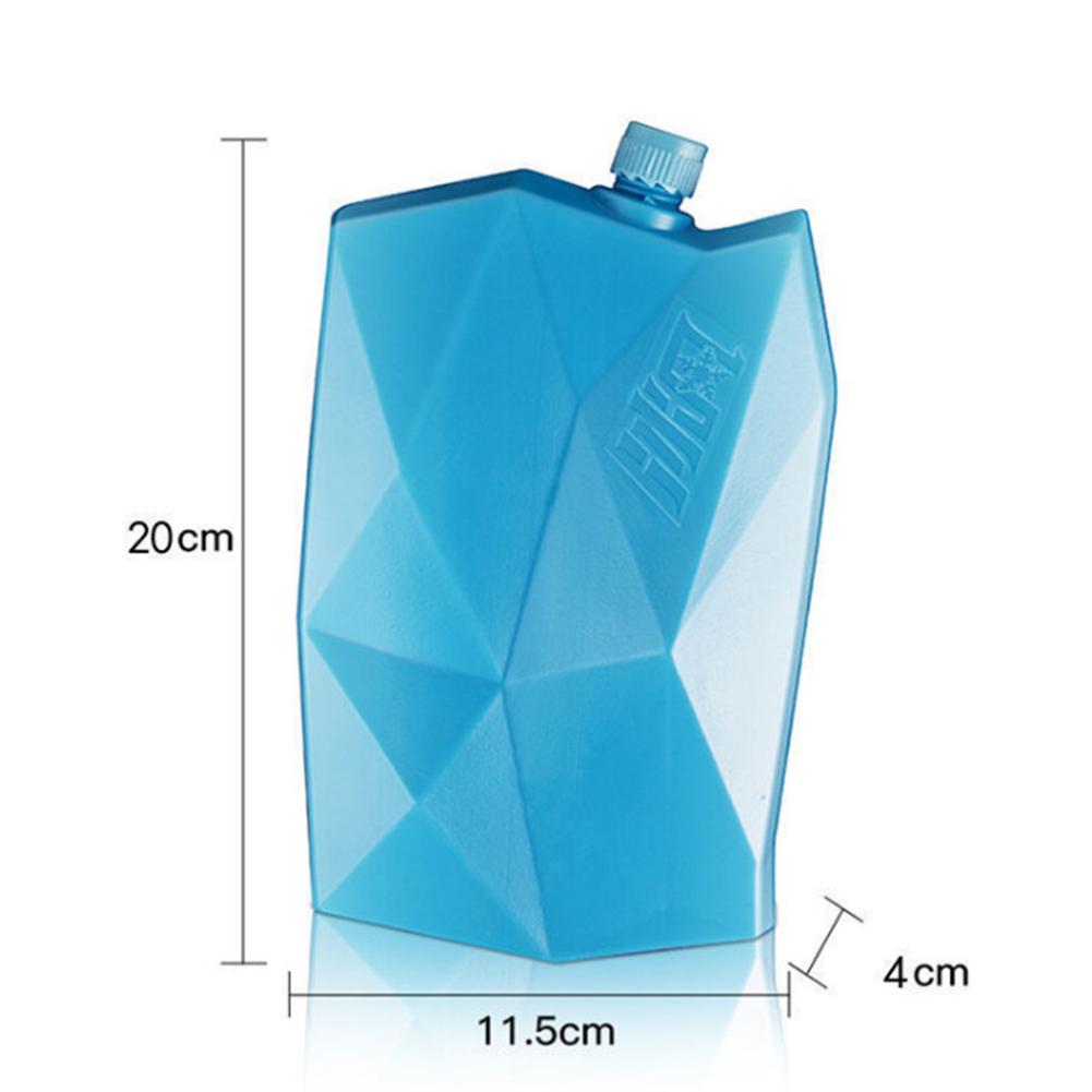 Reusable Refrigerator Ice Blocks Pack Ice Crystal Box Cold Freezer Pack Picnic Fresh Food Cooler Multifuntional Water Box