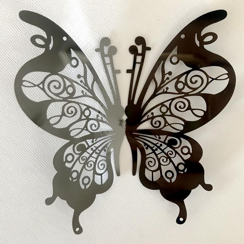 3D Realistic Decorative Butterflies - European Style Carved Scenes