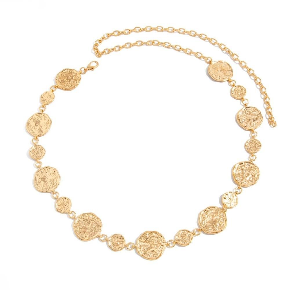 Geometric Waist Chain Oval-shaped Belly Chains Fashion Women Body Chain  Jewelry Gifts