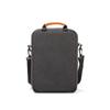 14 Inch Vertical Laptop Bag with Flat Inner Compartment - Waterproof Padded Shoulder Bag, Multi-Functional Storage Organizer