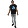 Marvel Mens Avengers Glowing Logo T-Shirt