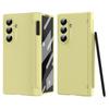 For Samsung Galaxy Z Fold7 5G Case Hinge Protection PC Phone Cover with Stylus/Stylus Slot