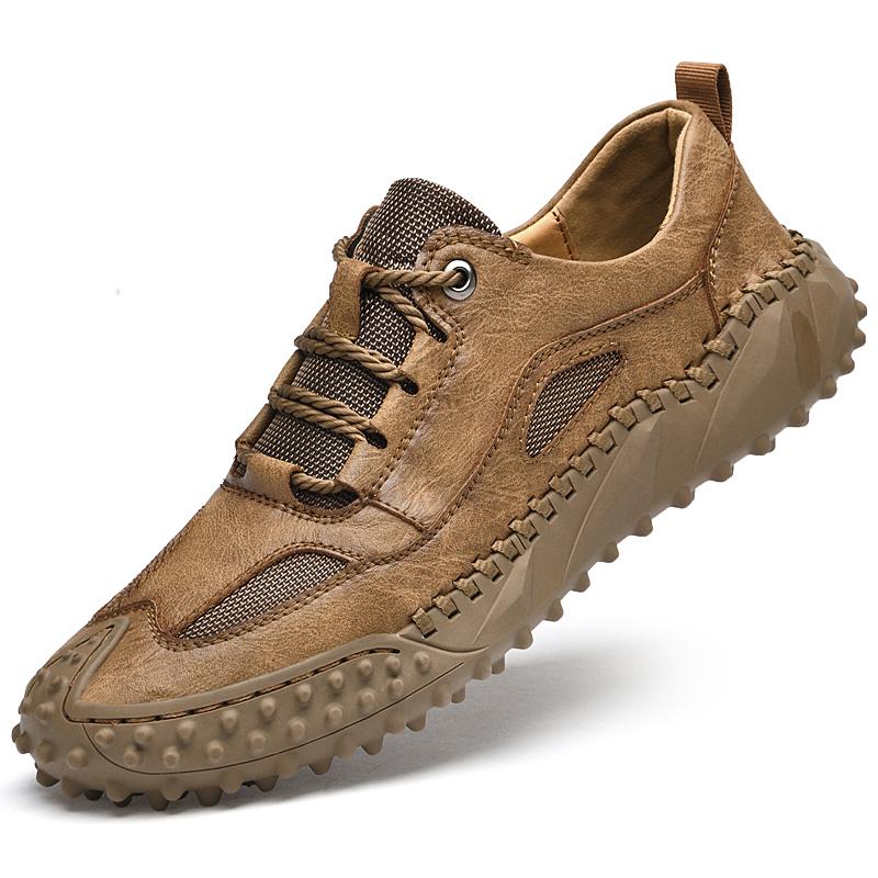 Gentleman Adulto Loafers Breathable Slip on Moccasins Stylish Driving Men's Shoes Spring Autumn Casual Leather Shoes for Man