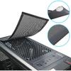 120 x 240mm PC Case Dust Mesh Filter, [2 Pack] Magnetic Frame Computer Fan Dust Mesh PC Cooler Filter Dustproof PVC Cover Grills - Black