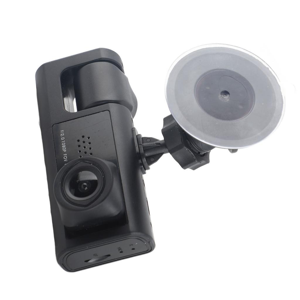 Dual Dashcam 3in 1080P HD Auto Fahrrekorder Vorne und Innen mit G-Sensor Schleifenaufnahme