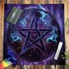 Tarot Tablecloth Cloth Table Cover for Mystical Practice Tarot Cloth Tablecloth Table Cover Divinations Special Cloth