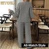 Women's Fashion Casual Long Sleeve V Neck Pants Suits