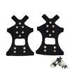 Ice Cleats With 10 Steel Spikes Elastic Traction Aid For Winter Boot Hiking Shoes Covers Ice Grippers Crampons Unisex
