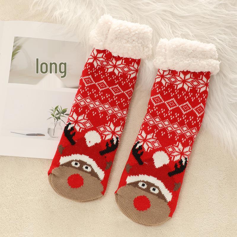 

Женские утолщенные носки-тапочки: Рождество, Для беременных, Сон, Одеяло и Чулочки для защиты от холода. One Size for Women