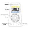 Vibrating Metronome Portable Metronome Vibrating Quiet Metronome Rechargeable Battery Beat Trainer ABS Texture for Adult