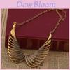Fashionable Retro Angel Wing Pendant Women Metal Necklace For Women And Men