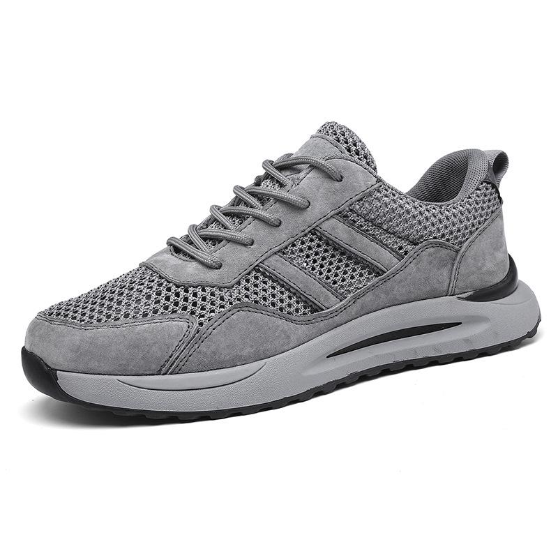 Men's Shoes Mesh Soft-soled Hiking Shoes Breathable Sports Shoes Versatile Travel Shoes Outdoor Casual Shoes