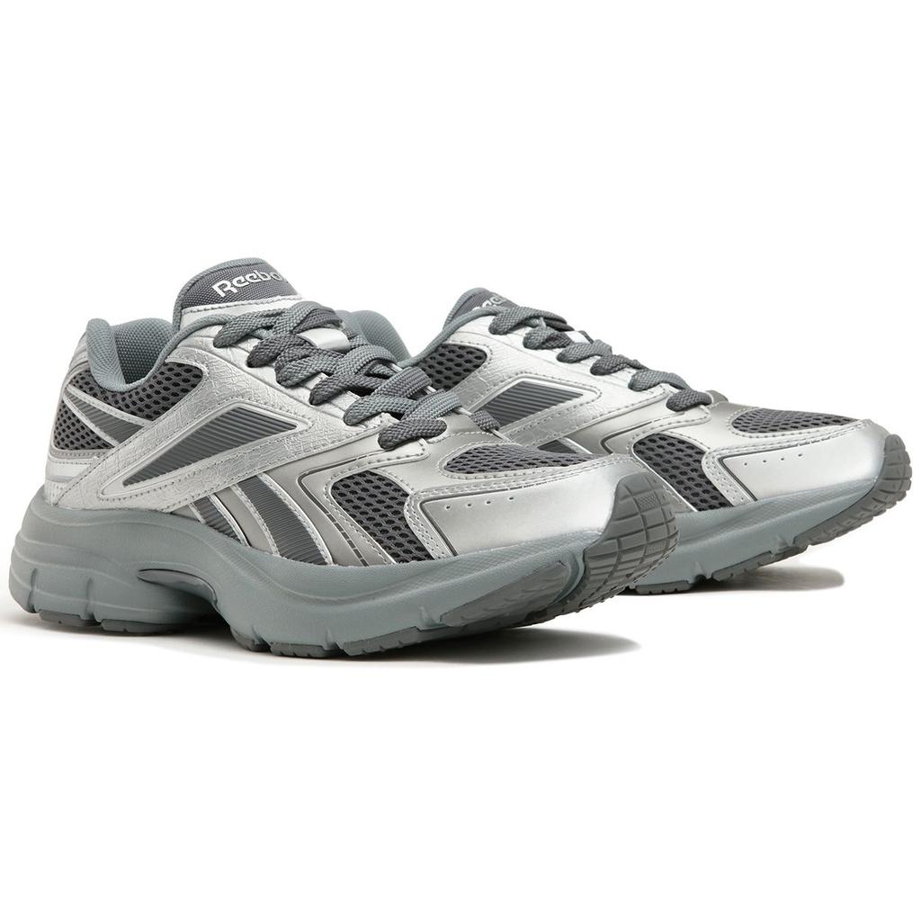 Reebok Premier Road 2.0 Fashion Comfortable Versatile Casual Sports Low-Top Running Shoes Unisex sneaker Black Silver 25SRC915U1GH2