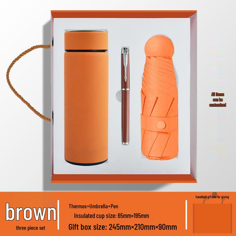 Custom Brass Bookmark Set - Premium Corporate Meeting Gift with Logo