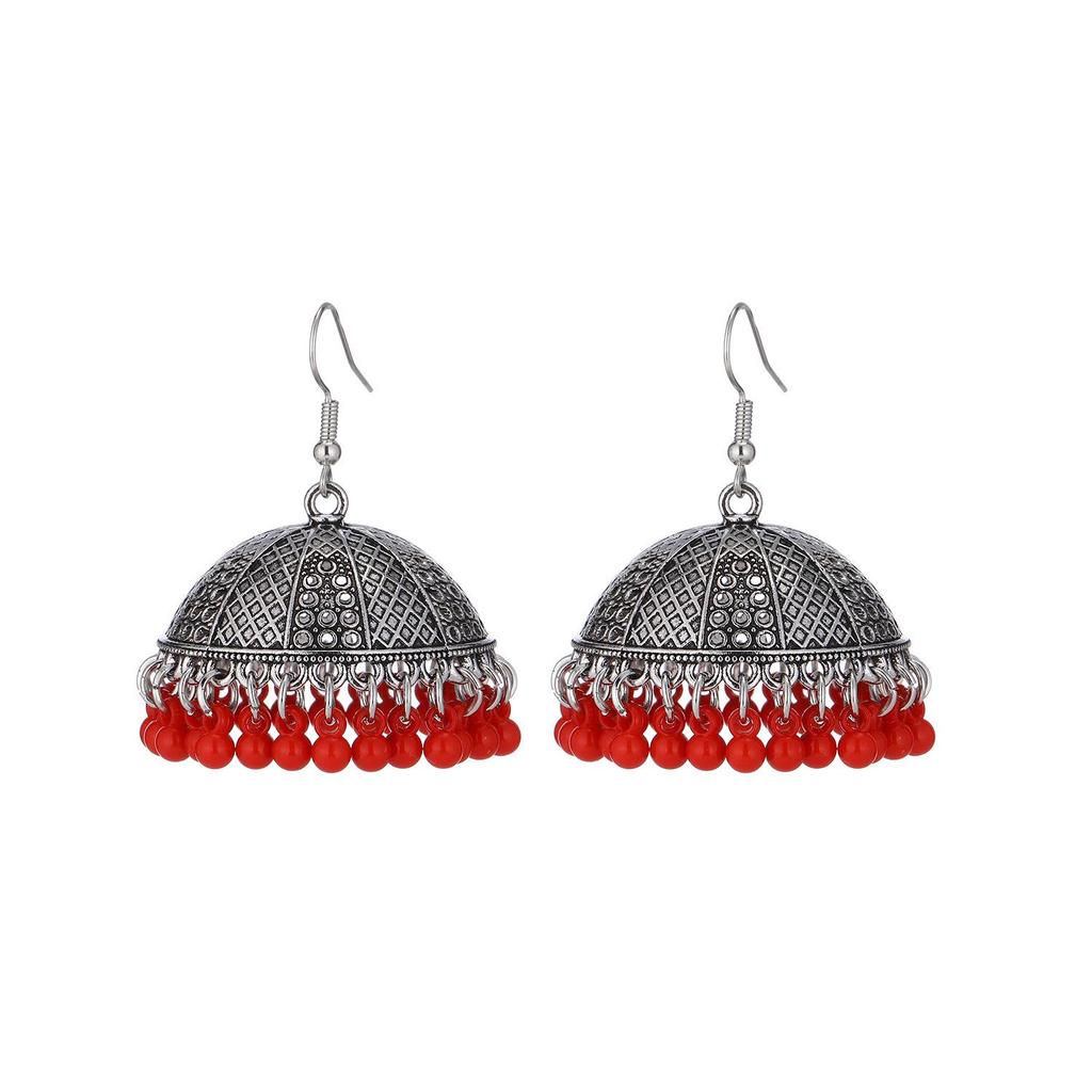 Elegant Bohemian Retro Tassel Earrings: Ethnic Style Hong Kong Chic