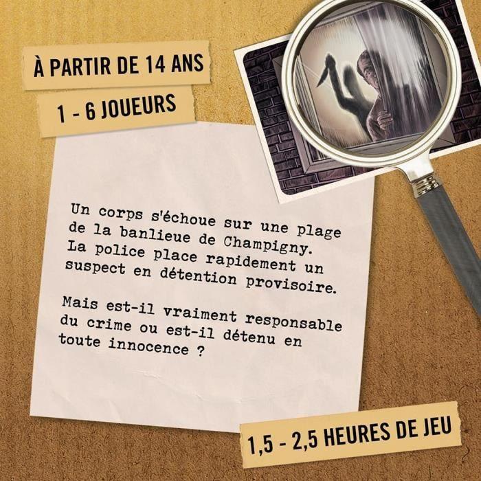 Jeu de scène de crime - la mort en vert - 1 à 6 joueurs - 90 min - concept innovant
