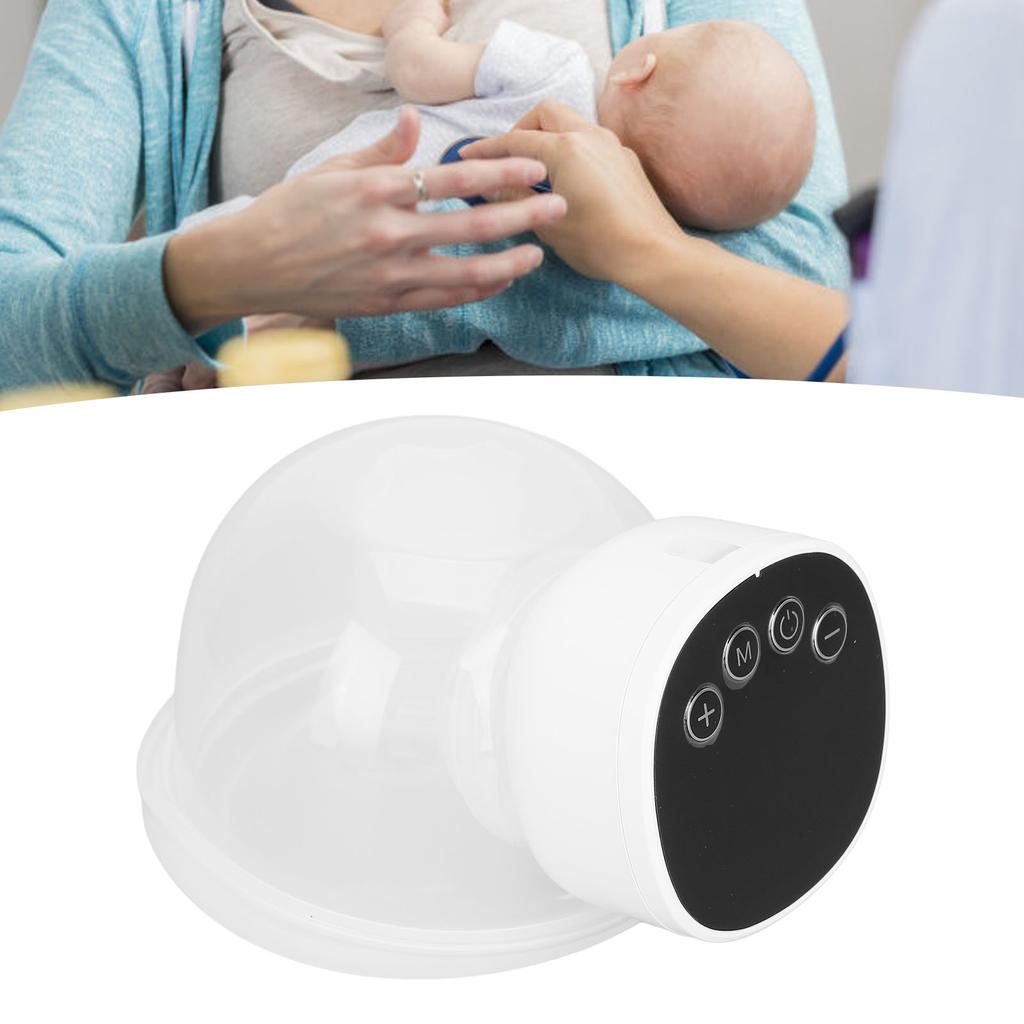 Wearable Hands Free Chest Pump 3 Modes 9 Levels LED Display Portable Milk Collector Pump