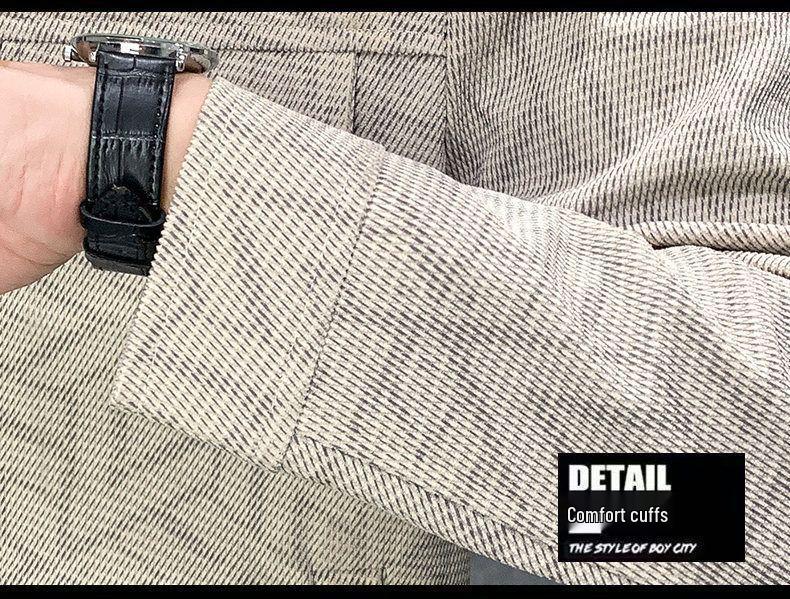 2025 Herren Vielseitige Freizeitjacke - Modisches Revers, Trendiger Herbst-/Wintermantel