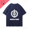 Gamer World Of Tanks T Shirt Military Enthusiast Game Printed Tee Cotton ONeck Streetwear Best Seller Graphic Y2k Clothes Unisex