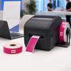 200 Peças de Pulseiras de Papel para Eventos, Pulseira Autoadesiva com Impressão de Código de Barras, Pulseira Descartável Sensível ao Calor DIY com Código QR