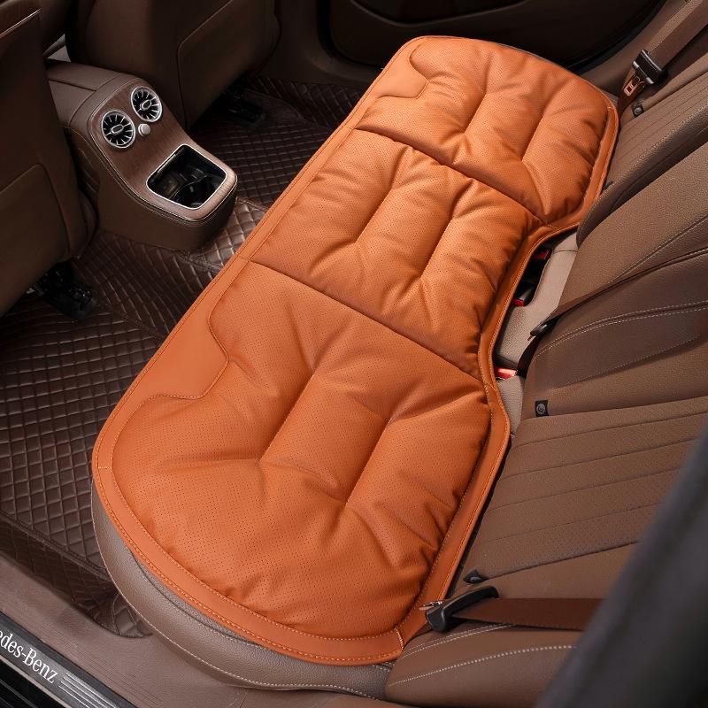 Nappa Leather Cooling Car Seat Cushion – Customizable, Non-Slip, Breathable, High-End, Four-Season Ventilation